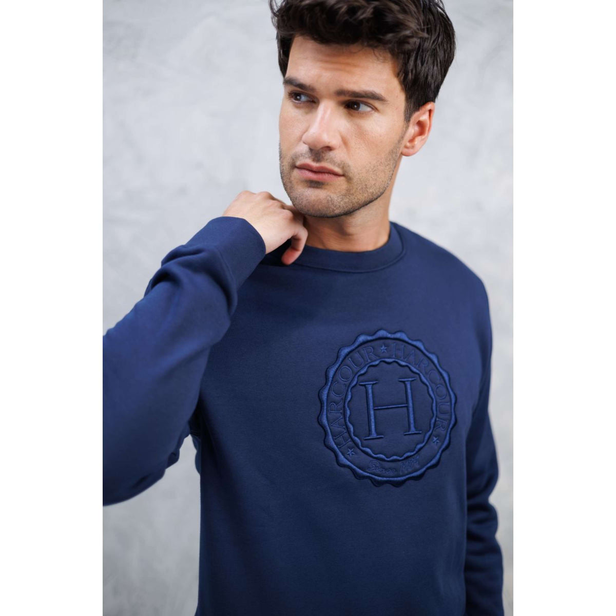 Harcour Trui Sana Unisex Navy