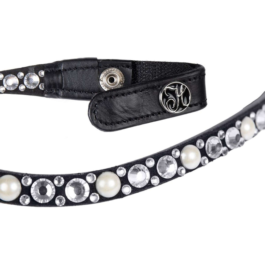 Harry's Horse Frontriem Diamond Pearl Zilver