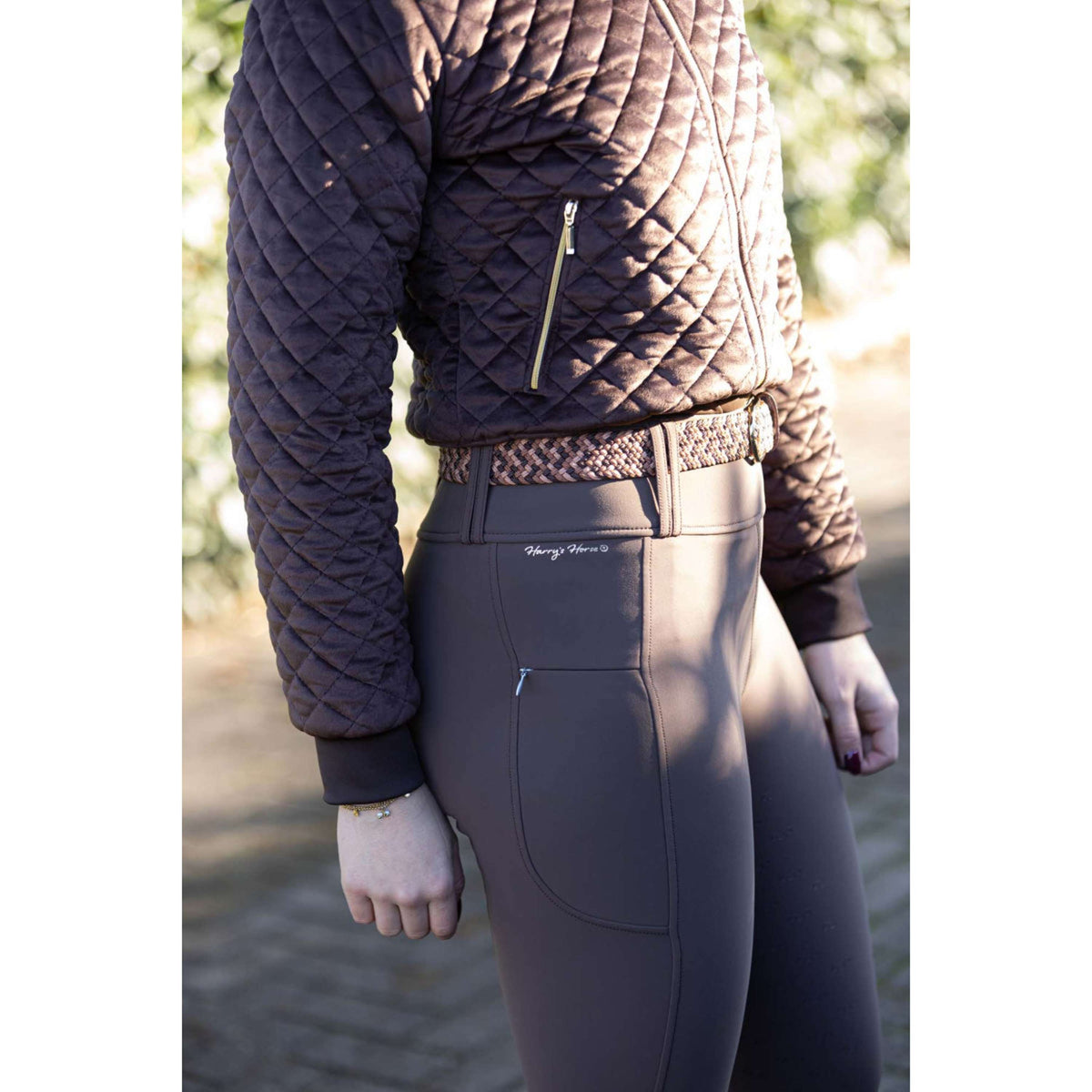 Harry's Horse Rijlegging Classy Full Grip Bracken