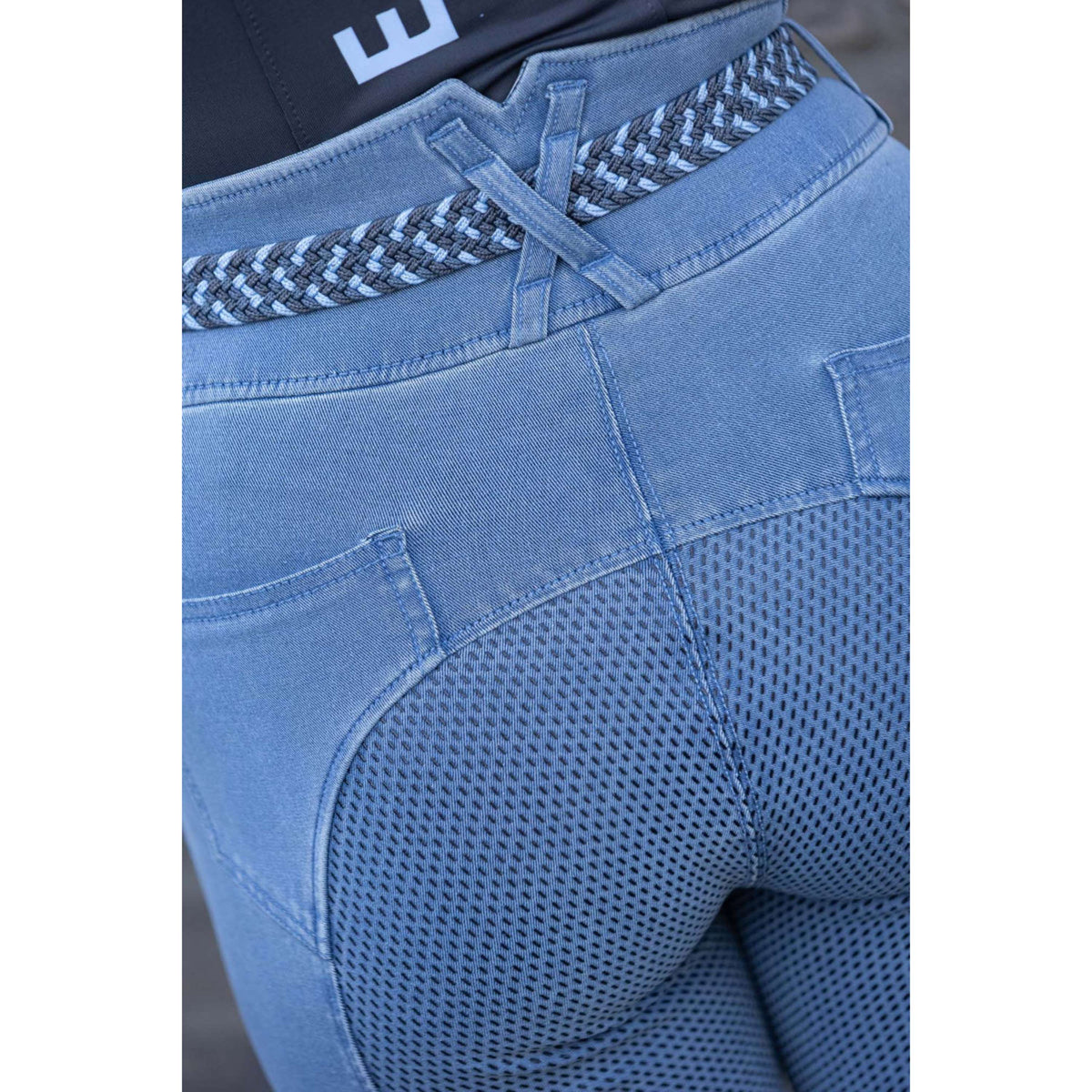 Harry's Horse Riem AW26 Elastisch Black-Sand