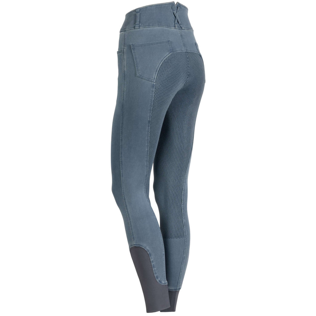Harry's Horse Rijbroek Trendy Denim Full Grip Flint Stone