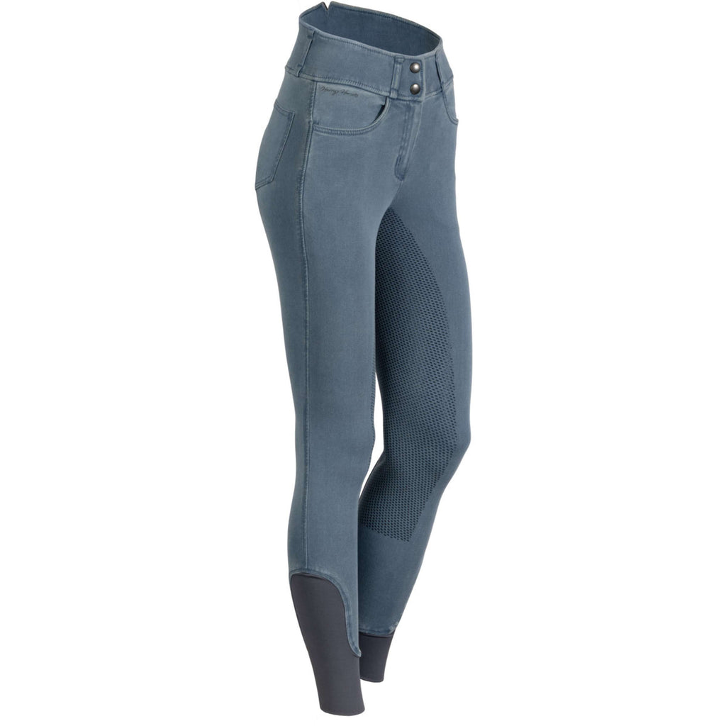 Harry's Horse Rijbroek Trendy Denim Full Grip Flint Stone