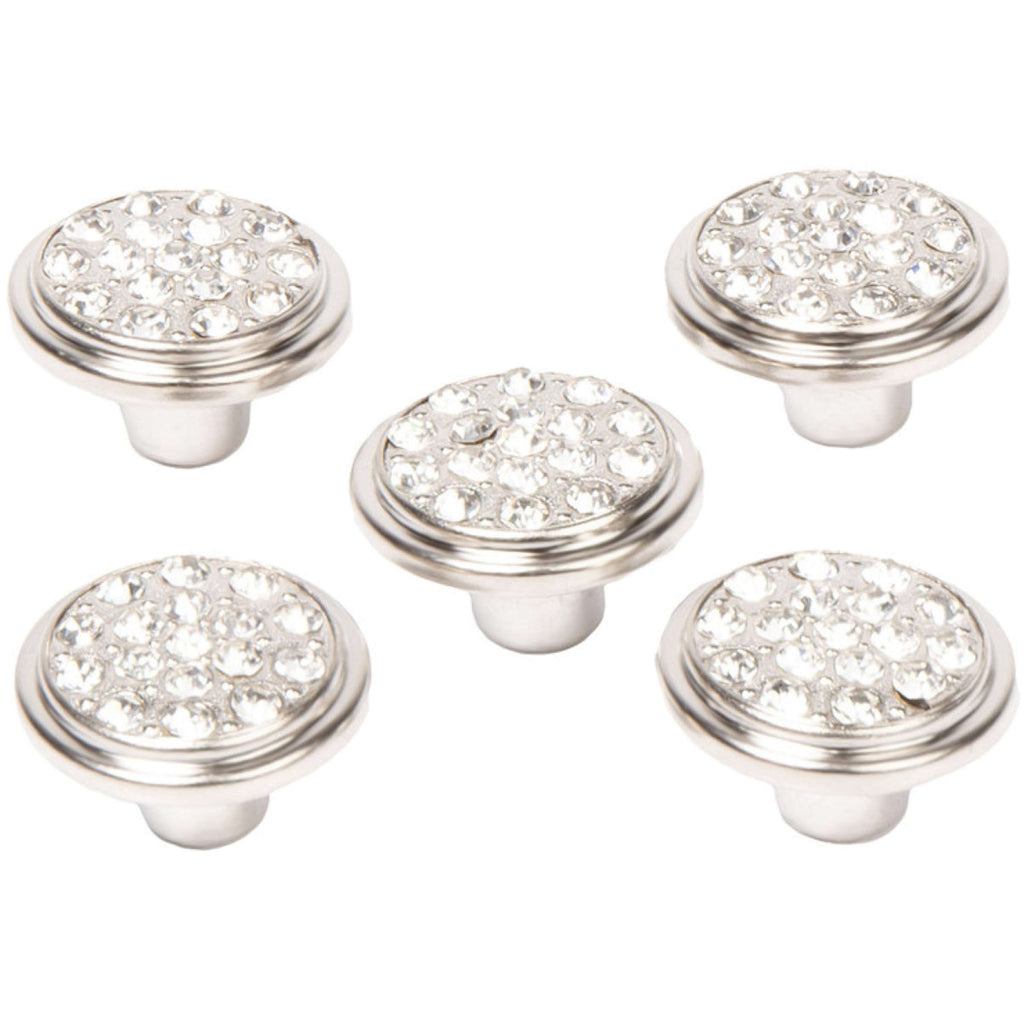 Harry's Horse Knopen Crystal Zilver