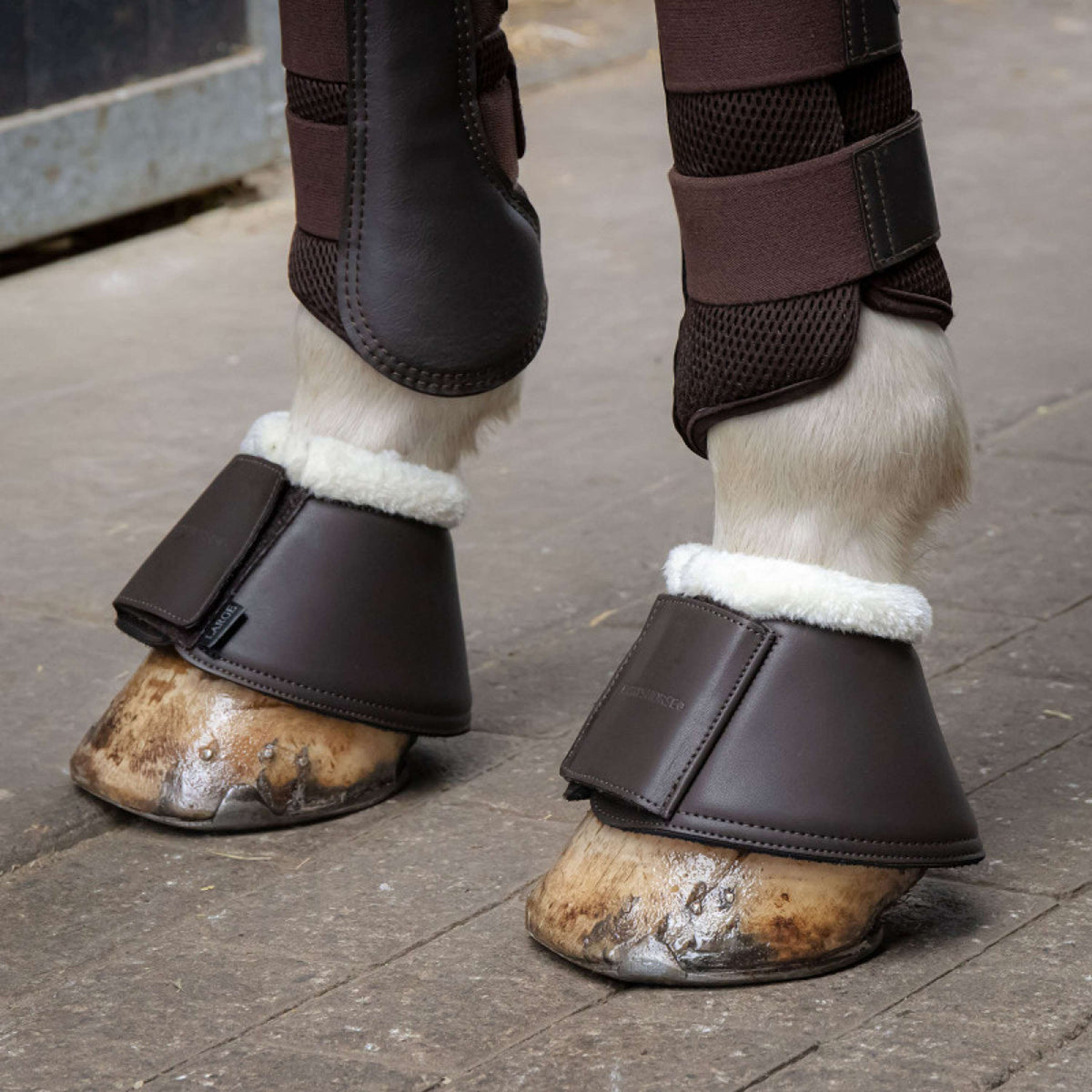 Harry's Horse Springschoenen Excellent Faux Fur Bruin