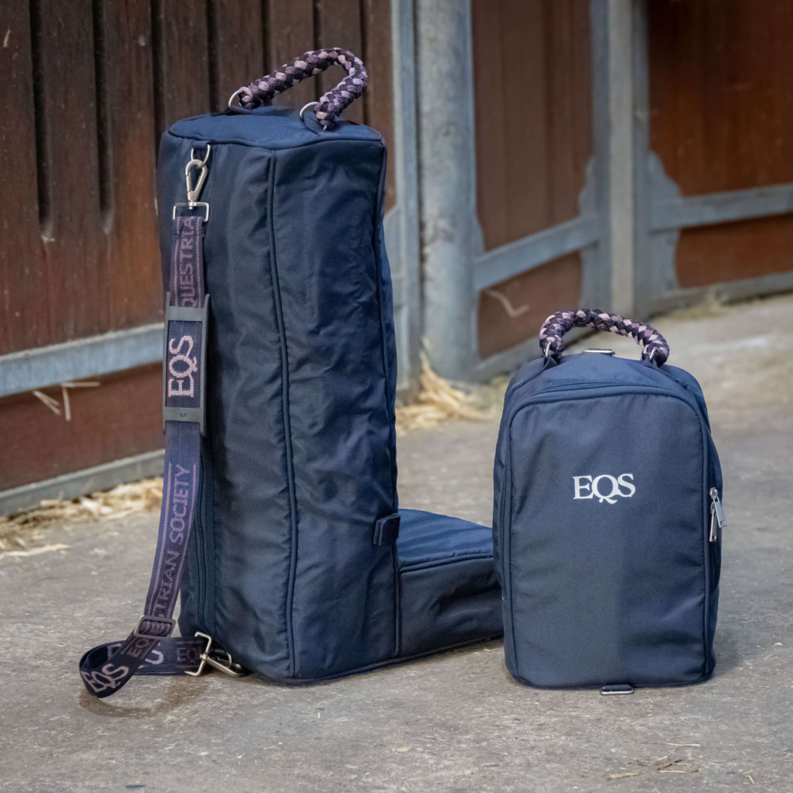 Harry's Horse Laarzentas EQS AW26 met Afneembare Captas Dark Navy