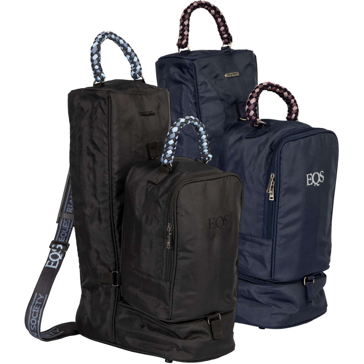 Harry's Horse Laarzentas EQS AW26 met Afneembare Captas Black-Sand