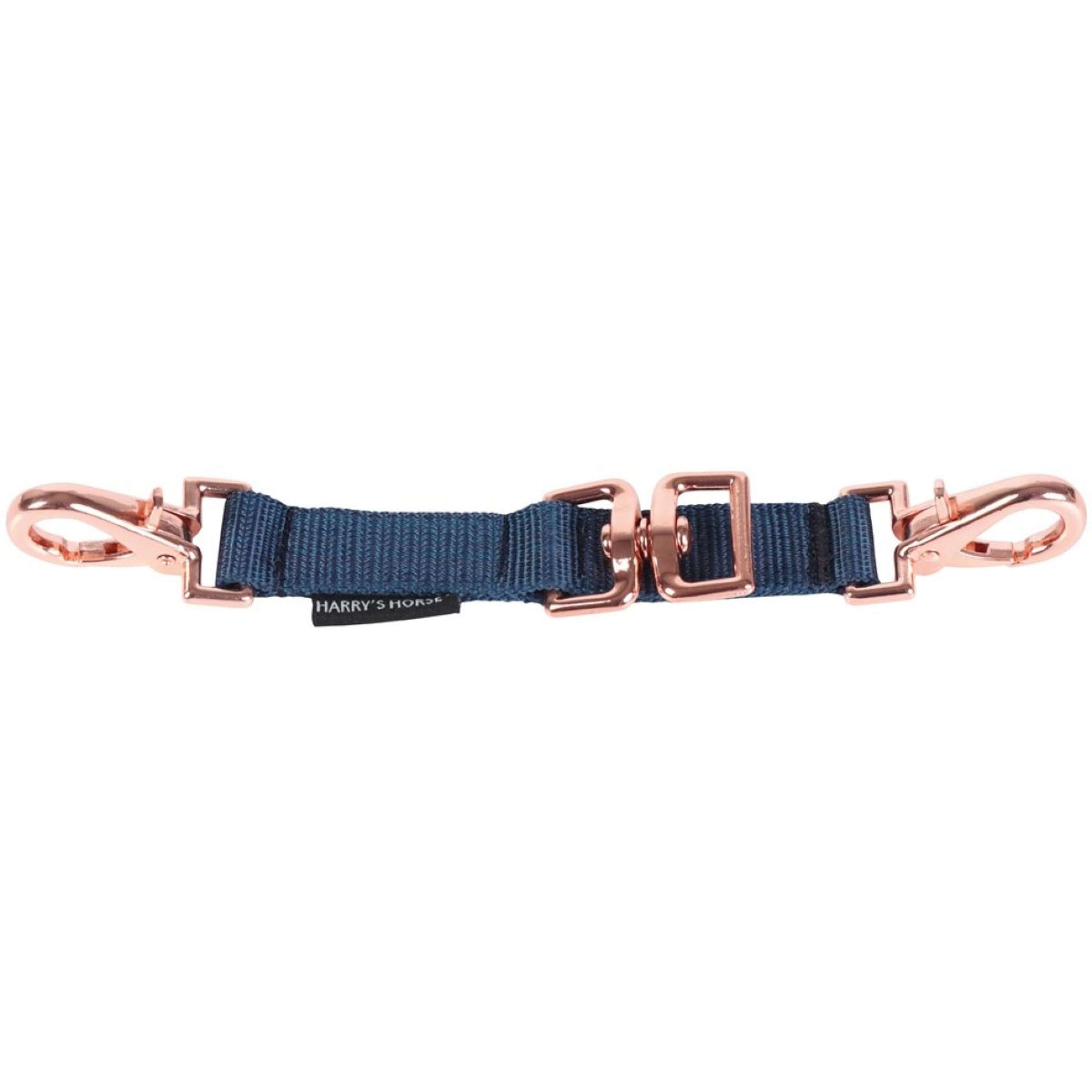 Harry's Horse Longeerbitstuk Rosegold Navy Harry's Horse Longeerbitstuk Rosegold Navy