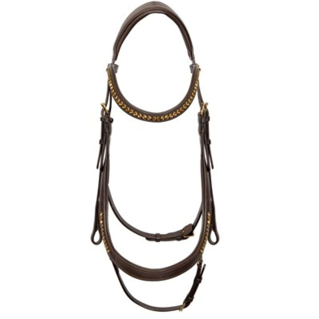 Harry's Horse Hoofdstel Anatomic Gold Bruin