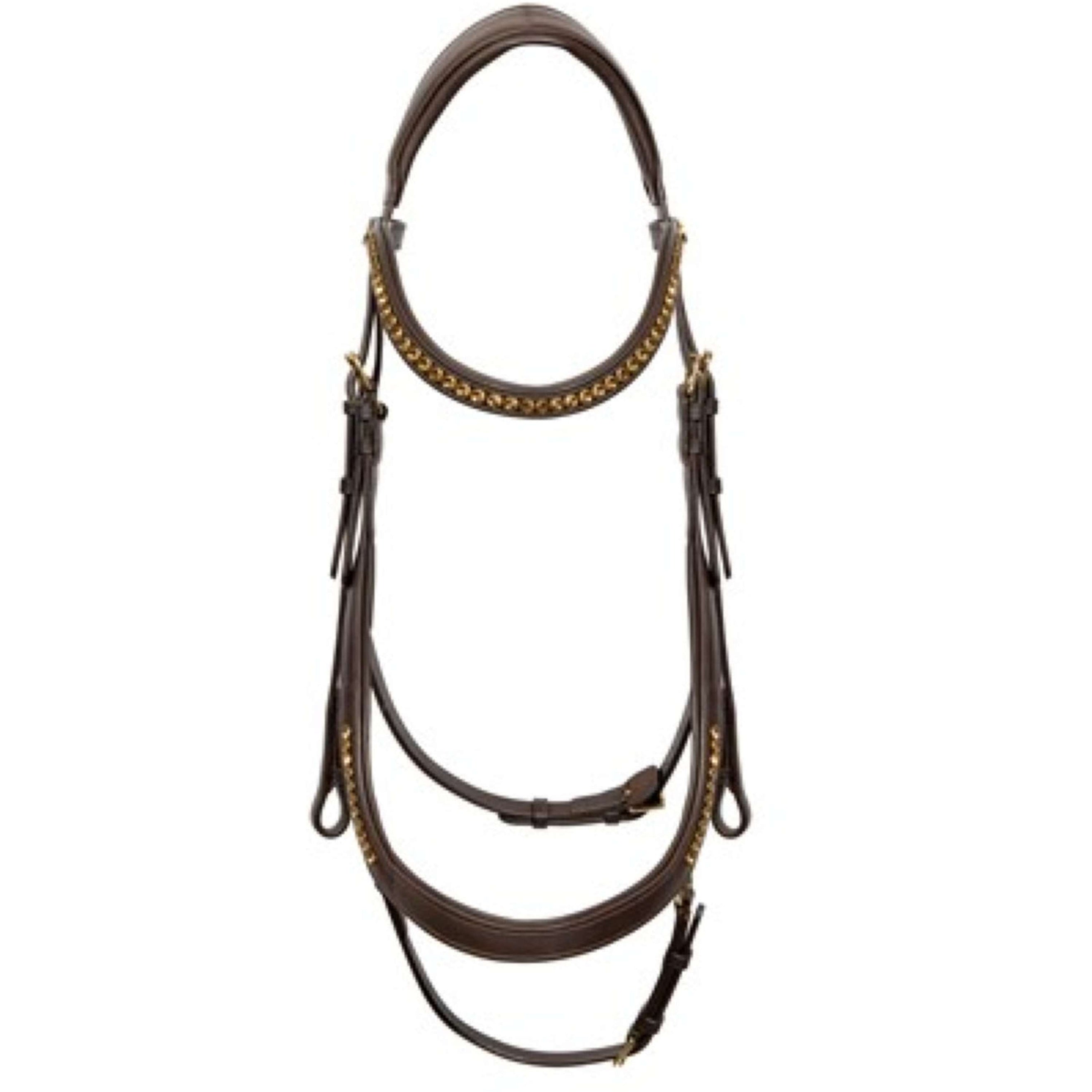 Harry's Horse Hoofdstel Anatomic Gold Bruin