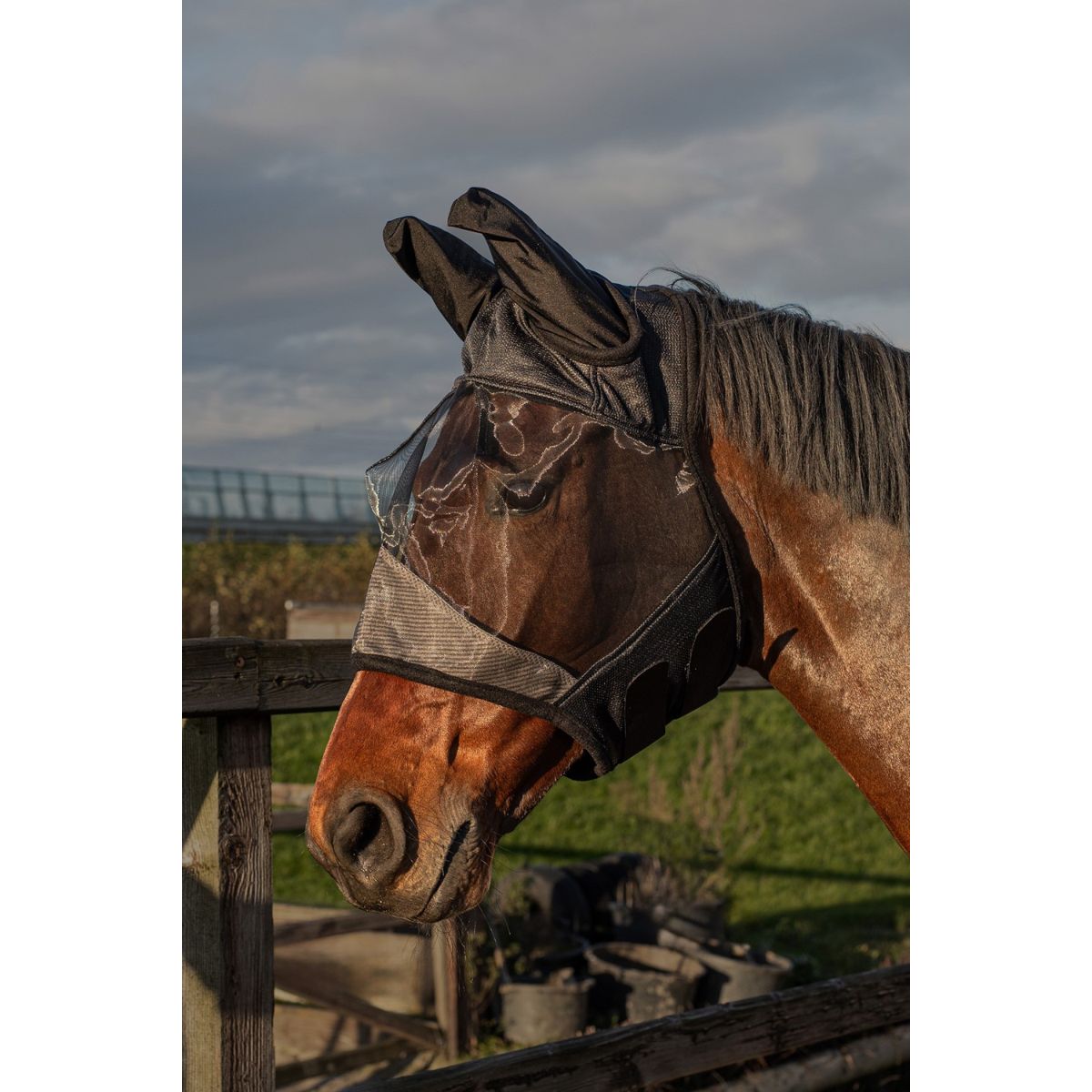 Harry's Horse Vliegenmasker Flyshield