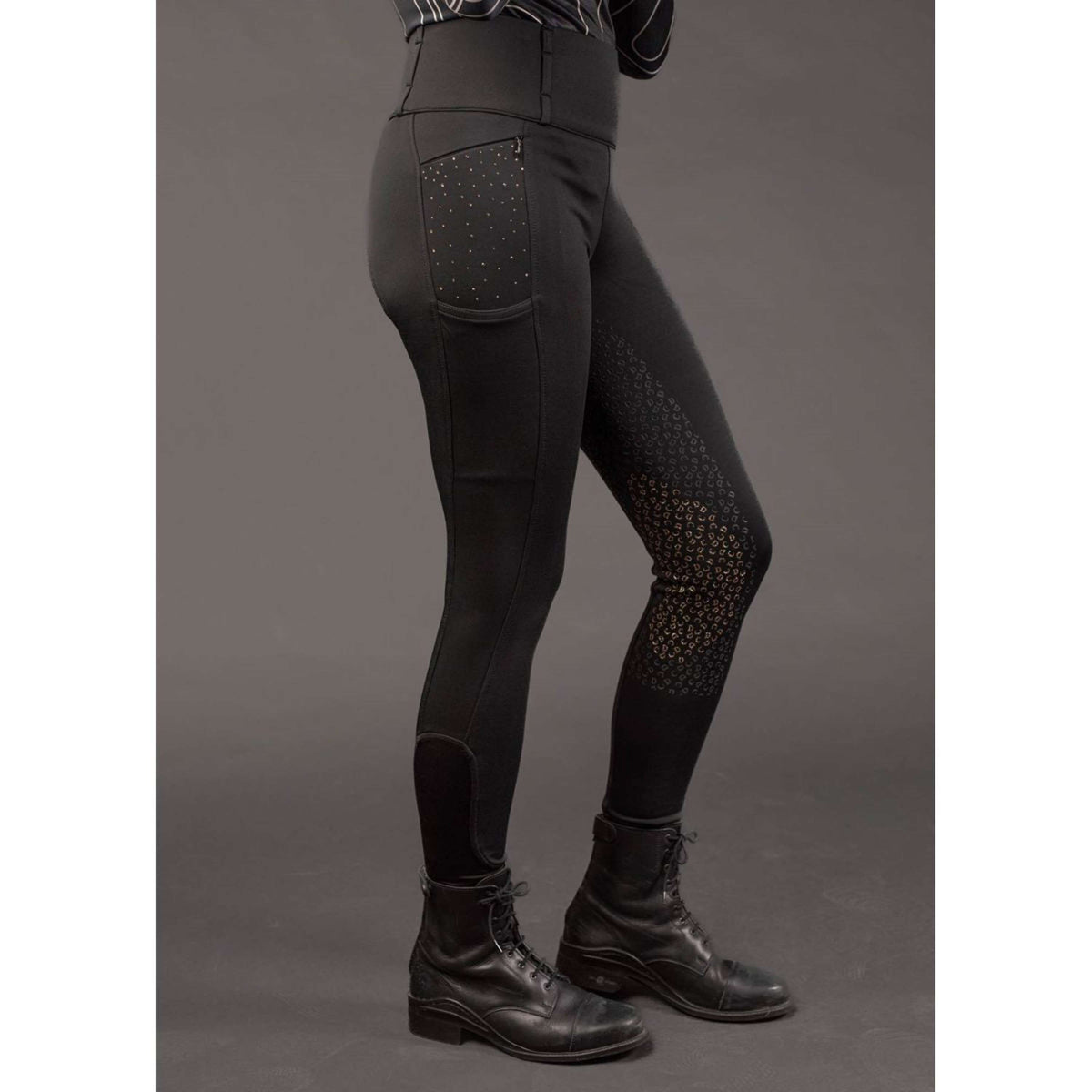 Harry's Horse Rijlegging Equitights Denici Cavalli Stardust Full Grip Zwart