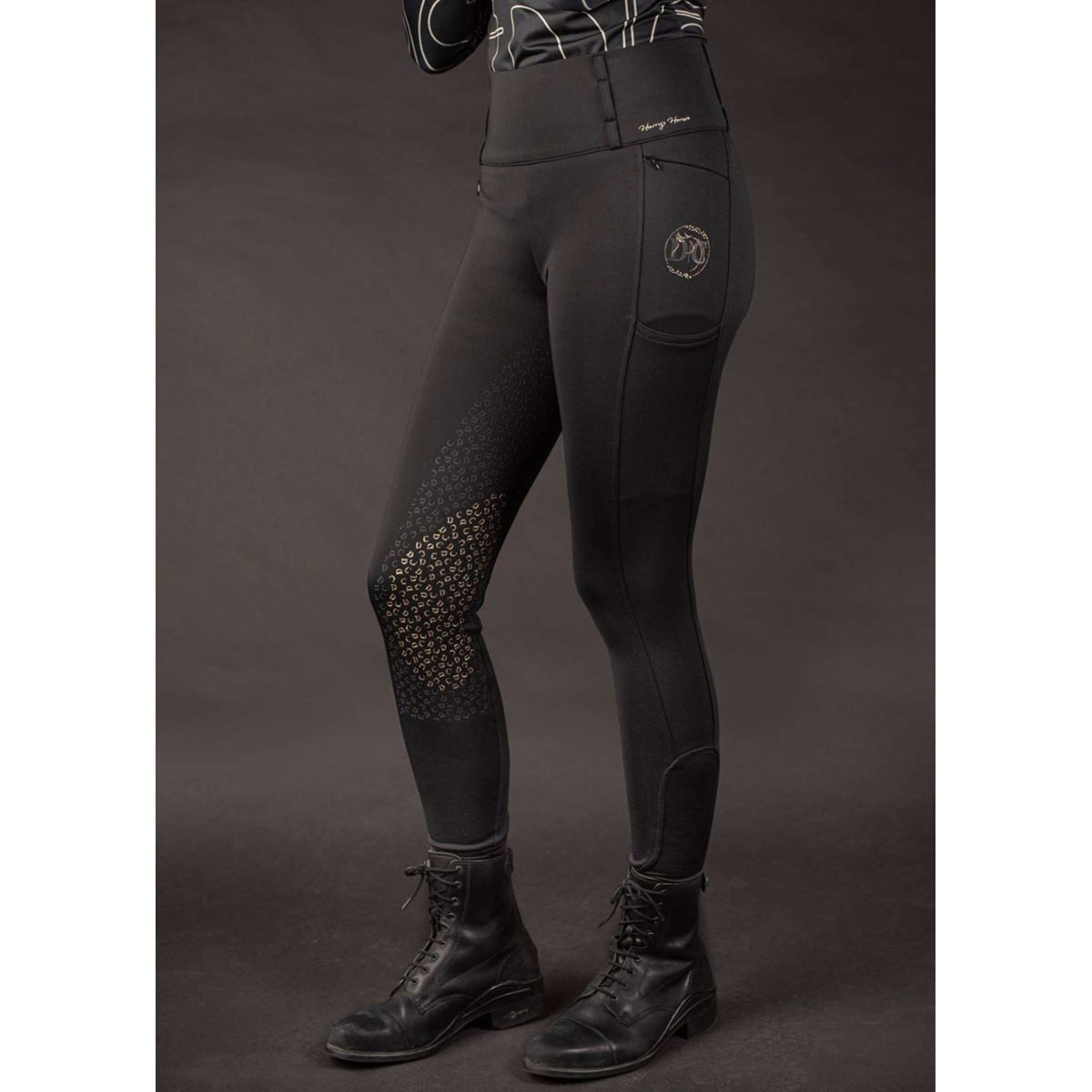 Harry's Horse Rijlegging Equitights Denici Cavalli Stardust Full Grip Zwart