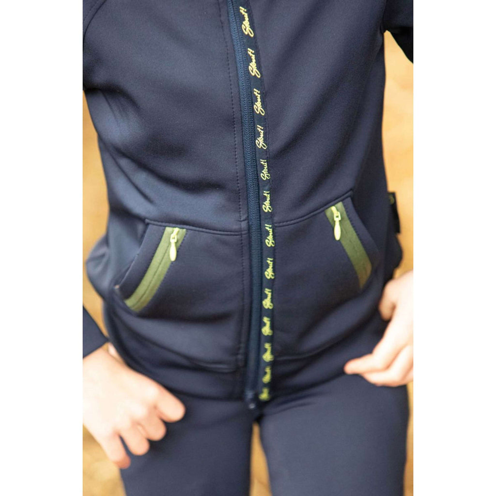 Harry's Horse Vest STOUT! Lime Navy