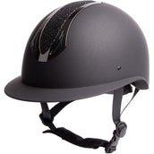 Harry's Horse Cap Pro F1 Mat Sparkle Zwart/Zwart