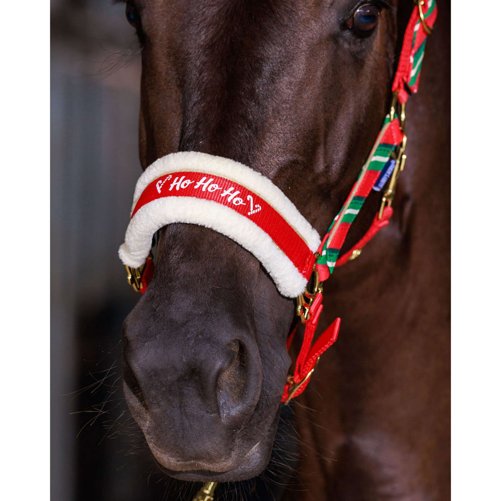 Harry's Horse Halsterset en Muts Christmas '26 Rood