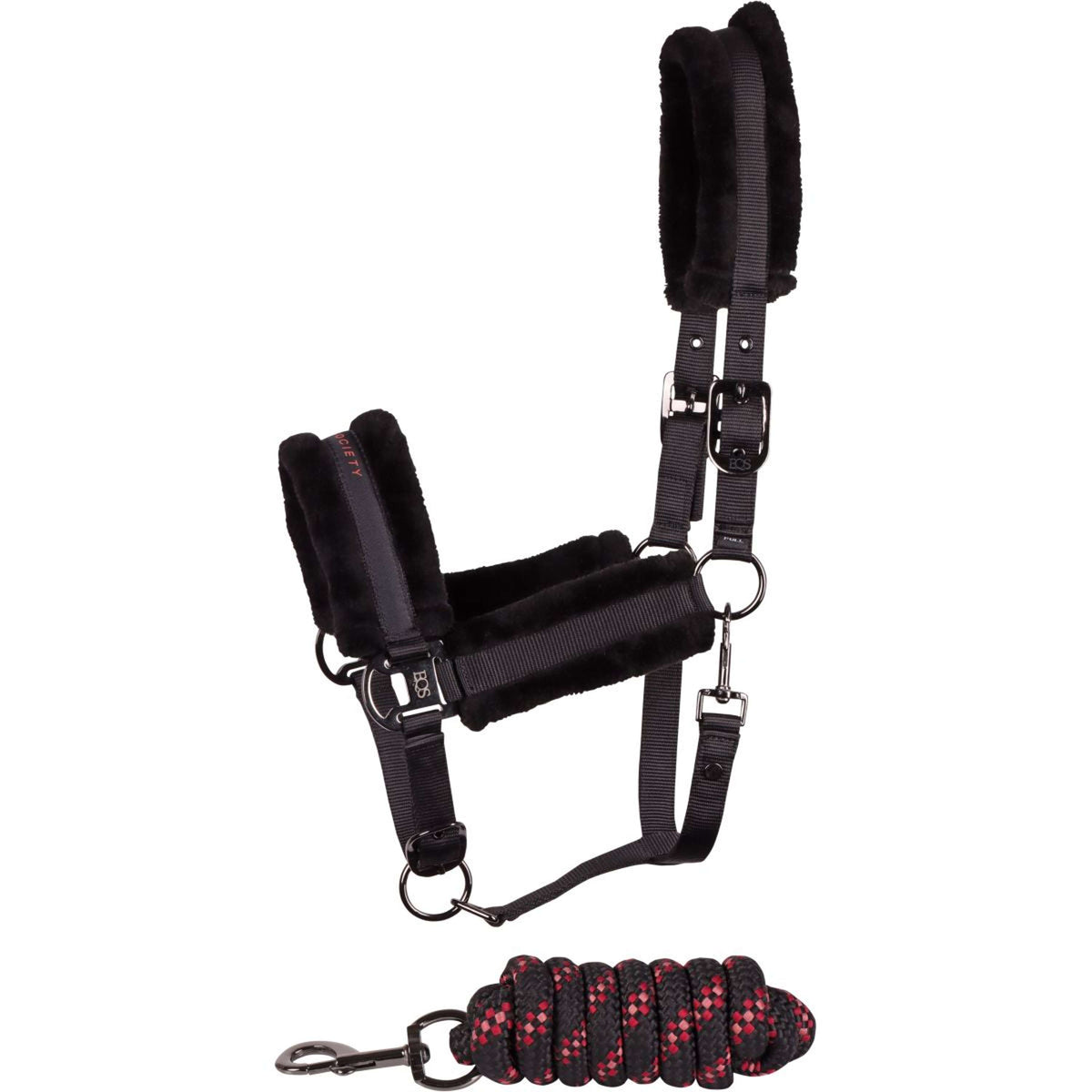 Harry's Horse Halsterset Soft Billie Jet Black
