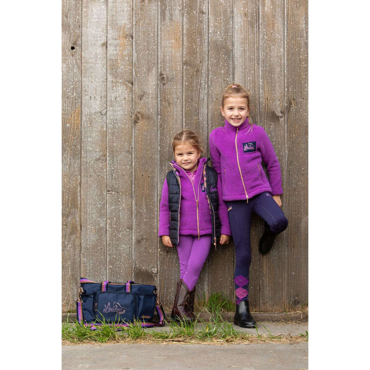 Harry's Horse Vest Loulou Jaimy Bright Violet