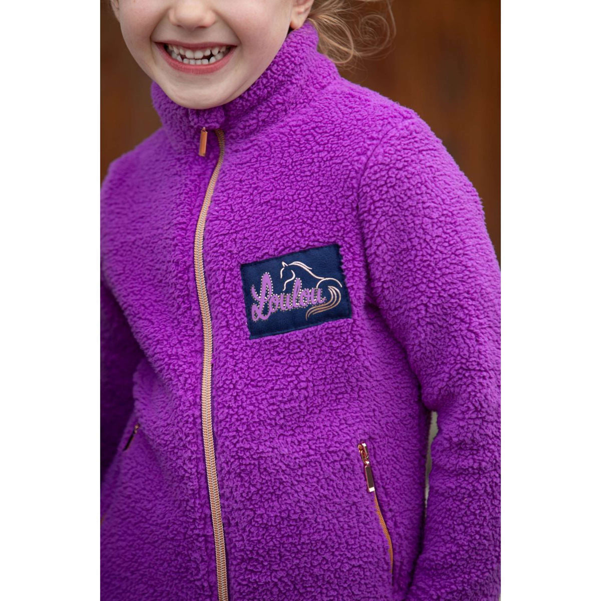 Harry's Horse Vest Loulou Jaimy Bright Violet