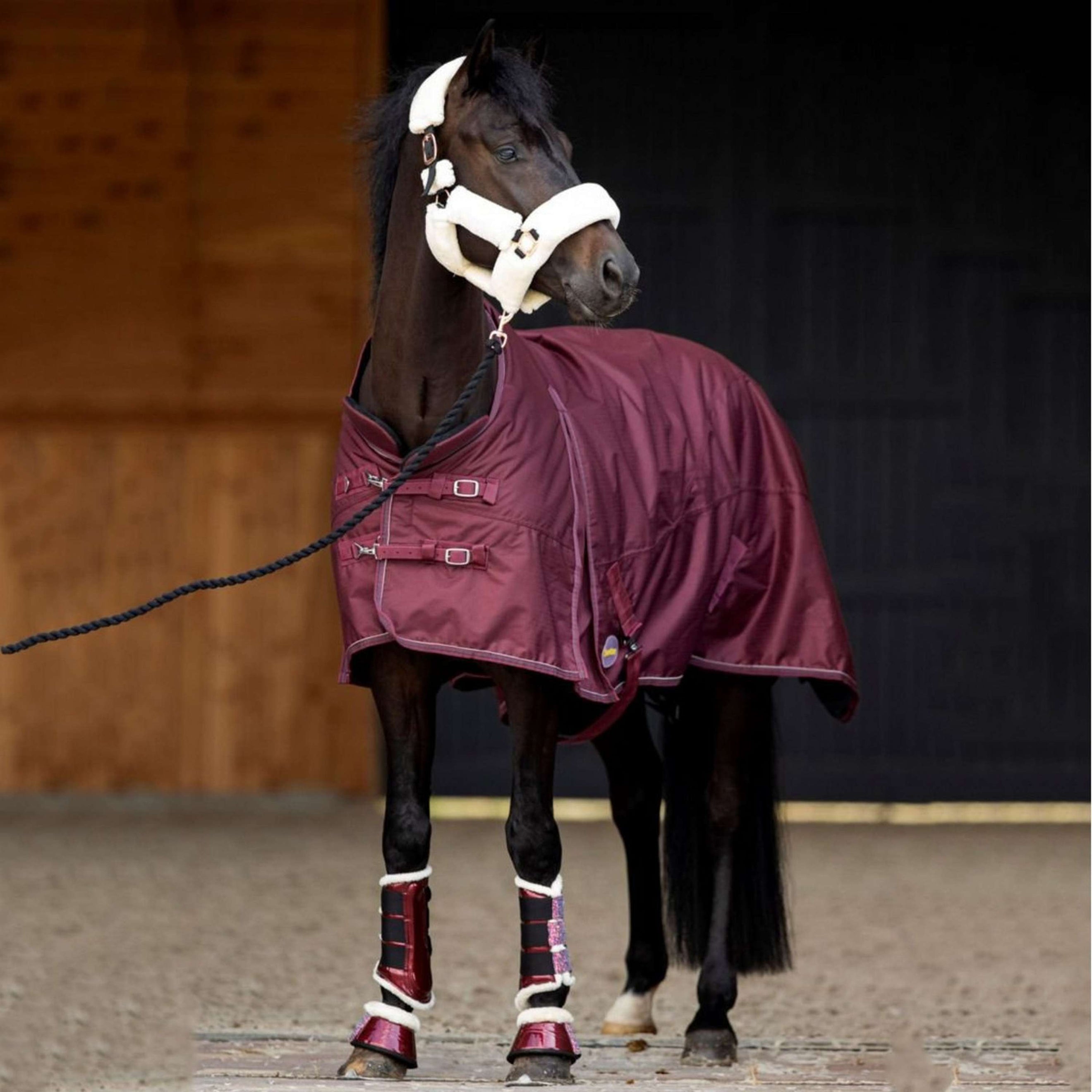 HB Showtime Outdoordeken Channel 200g Burgundy