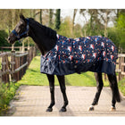 HB Outdoordeken navy flying horse