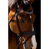 HB Hoofdstel Jump Rocky Glitter/Zwart