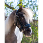 HB Hoofdstel Rocky Glitter/Zwart