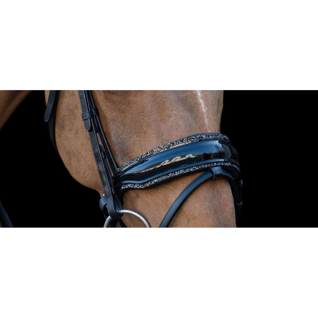 HB Anatomische neusriem Rocky Glitter/Zwart