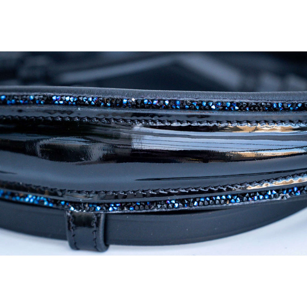 HB Neusriem Showtime Special Shape Zwart/Navy Glitter