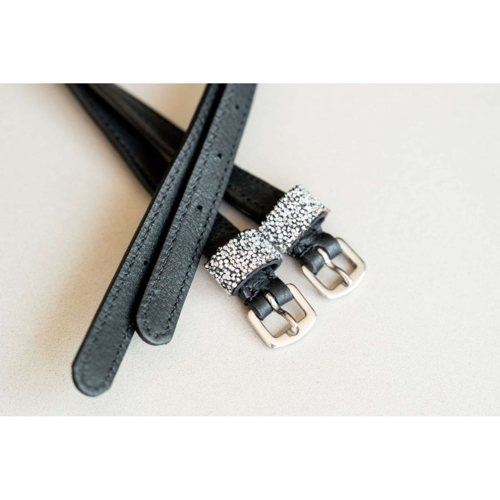 HB Sporenriempjes Showtime Sparkle Zwart/Zilver