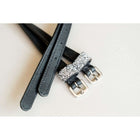 HB Sporenriempjes Showtime Sparkle Zwart/Zilver