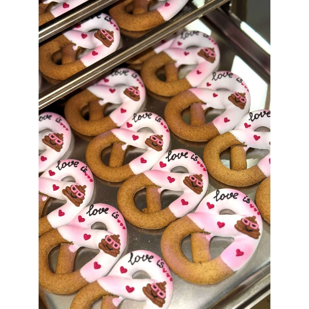 Candy Horse Love Koekje Iced Pretzel