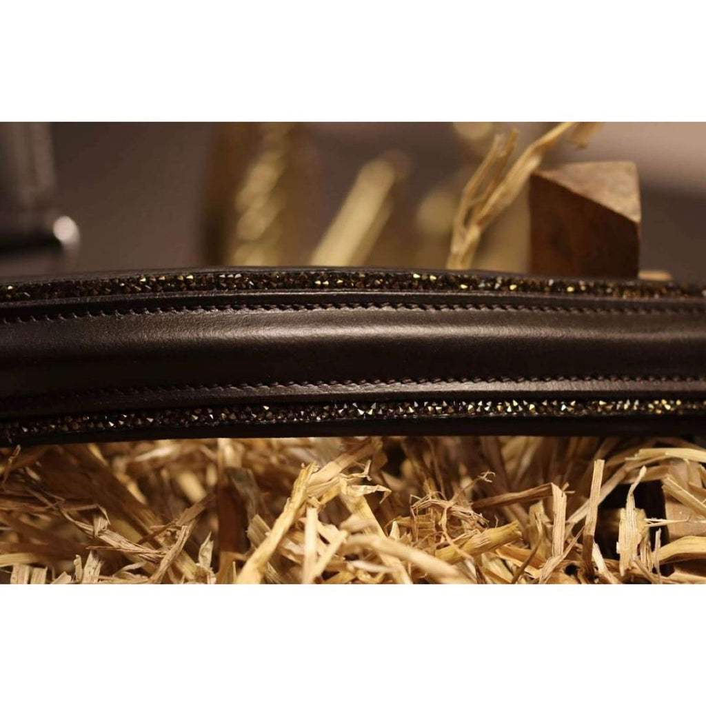 HB Halster Showtime Glitty Brown/Golden Glitter