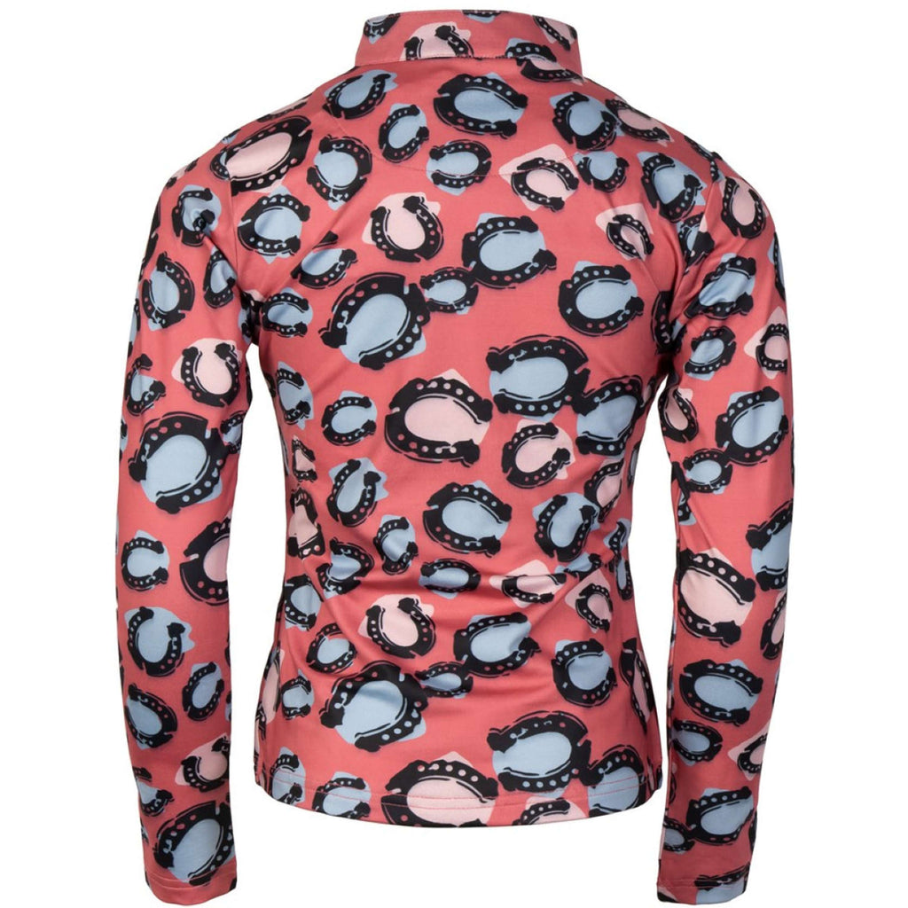Harry's Horse Trainingsshirt Diva Mauvewood Horsehoe Mauvewood