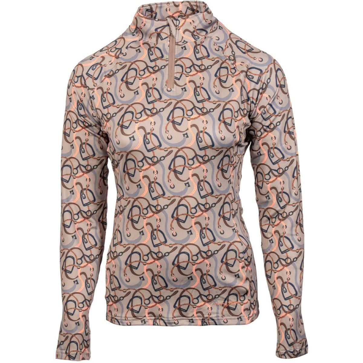 Harry's Horse Shirt Classy Lange Mouwen Taupe Grey