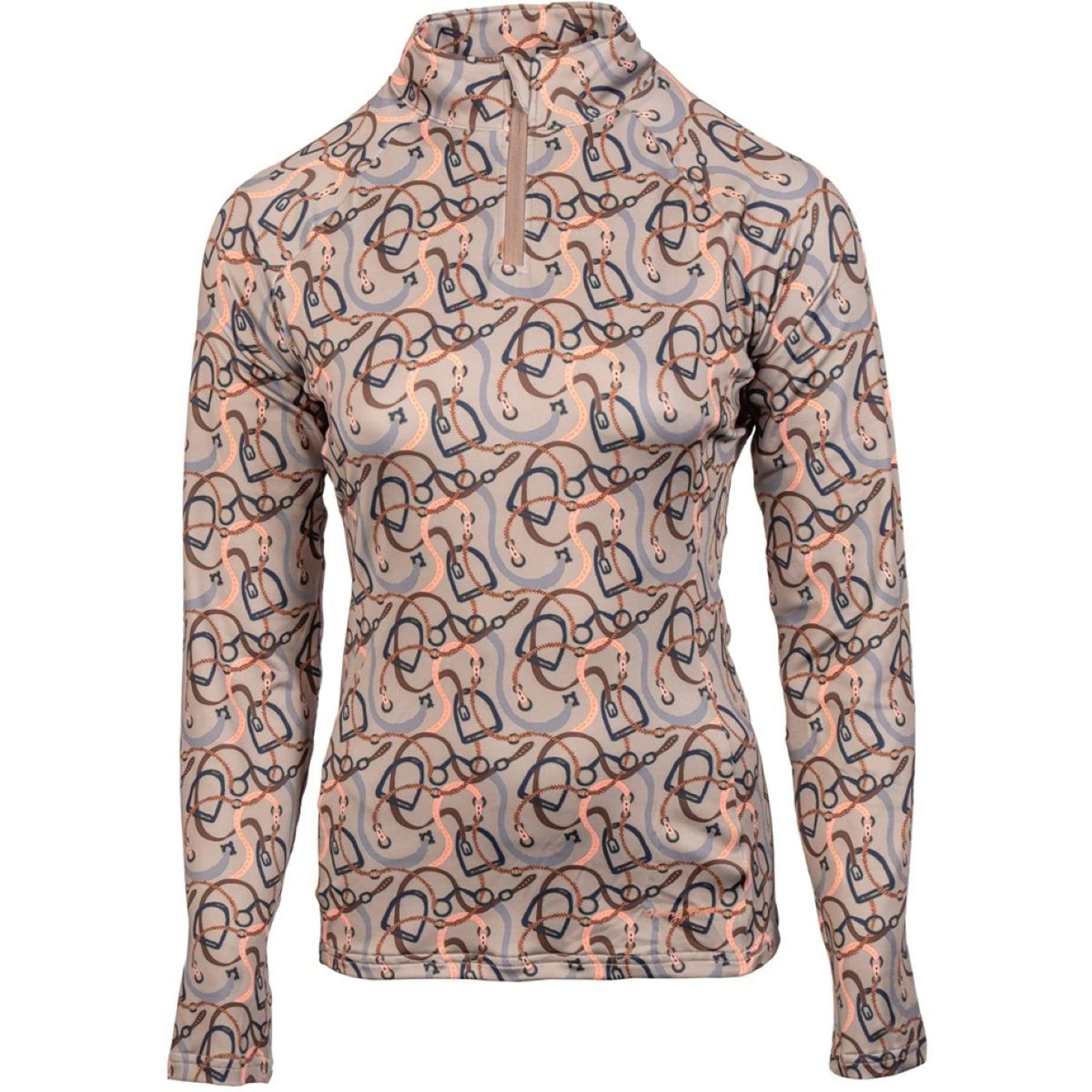 Harry's Horse Shirt Classy Lange Mouwen Taupe Grey