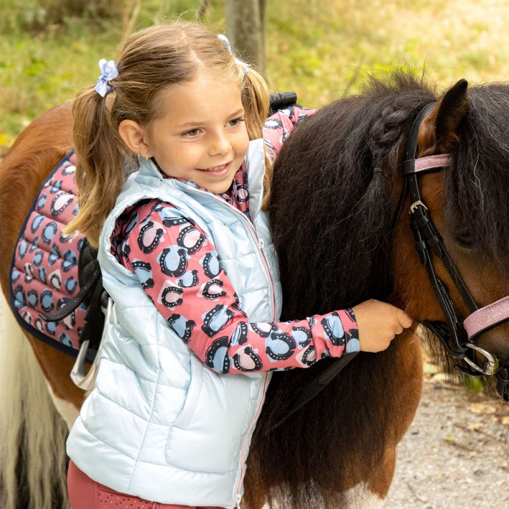 Harry's Horse Bodywarmer Diva Mauvewood Faded-Denim
