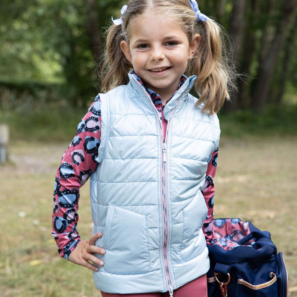 Harry's Horse Bodywarmer Diva Mauvewood Faded-Denim