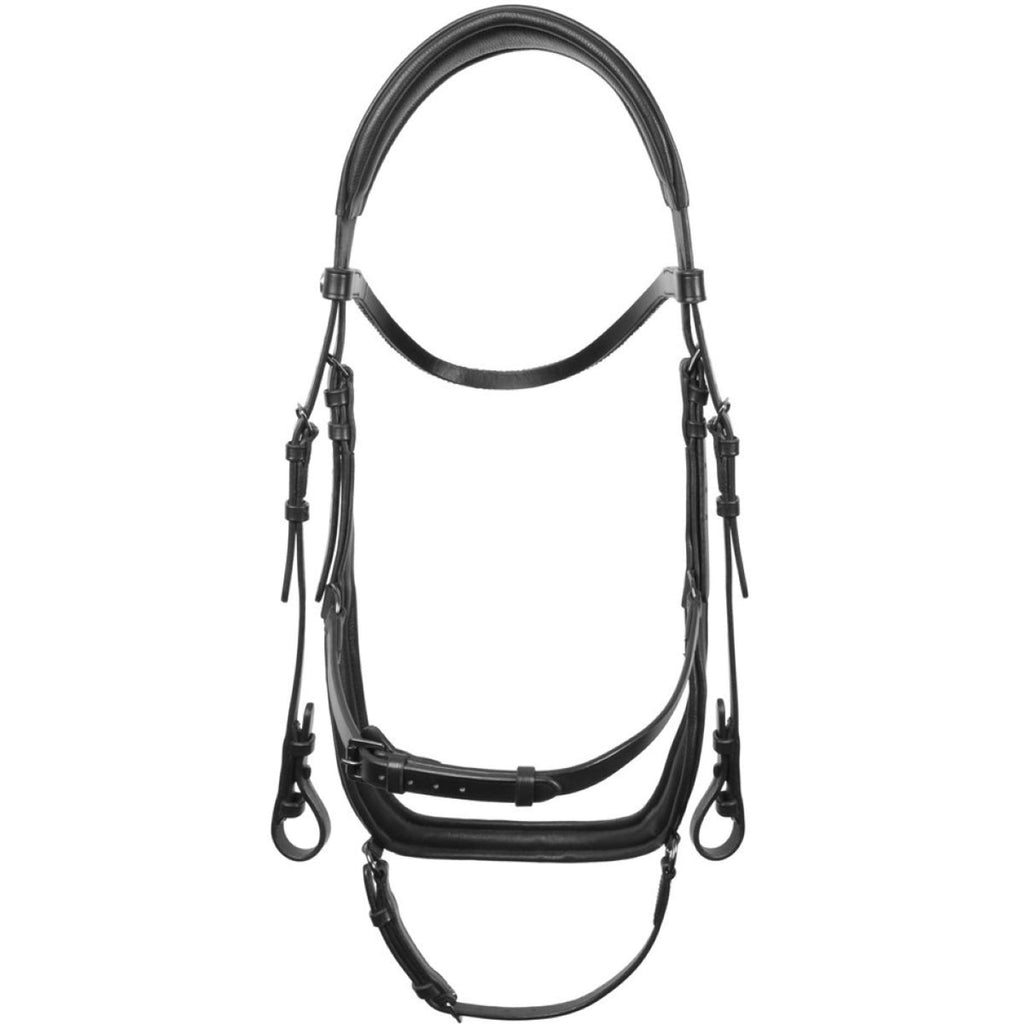 Harry's Horse Hoofdstel Anatomic Black Crystal Zwart