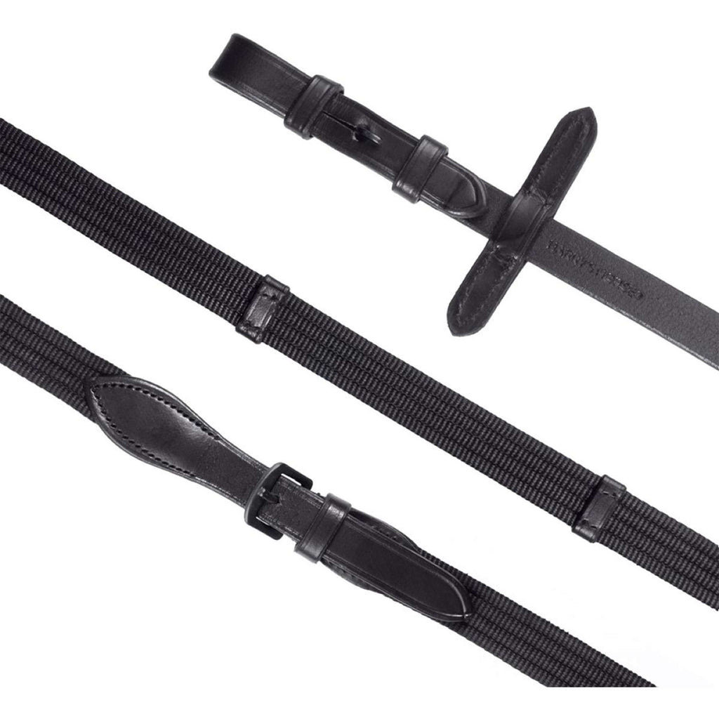 Harry's Horse Hoofdstel Anatomic Black Crystal Zwart