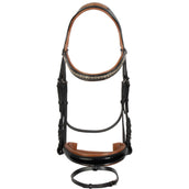 Harry's Horse Hoofdstel Black Cognac Zwart