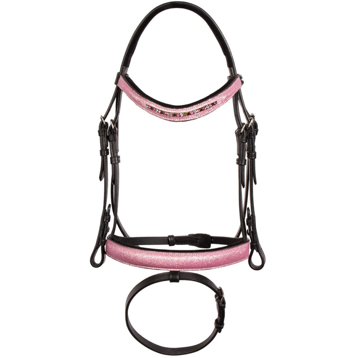 Harry's Horse Hoofdstel Diva Mauvewood Zwart