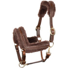 Harry's Horse Halster Leder Anatomic Furry Matt Bruin