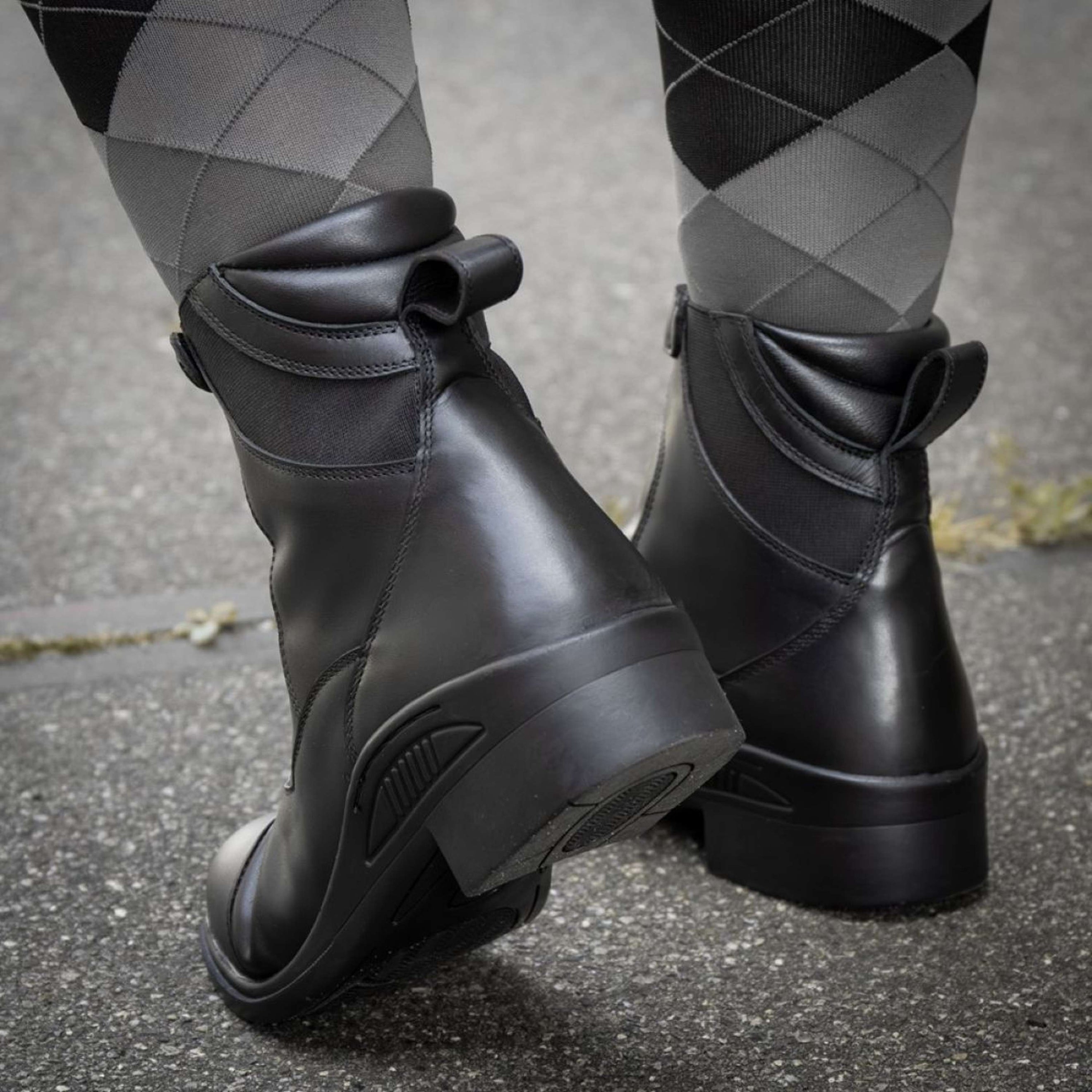 Harry's Horse Jodhpurs Leder Avoriaz Gevoerd Zwart