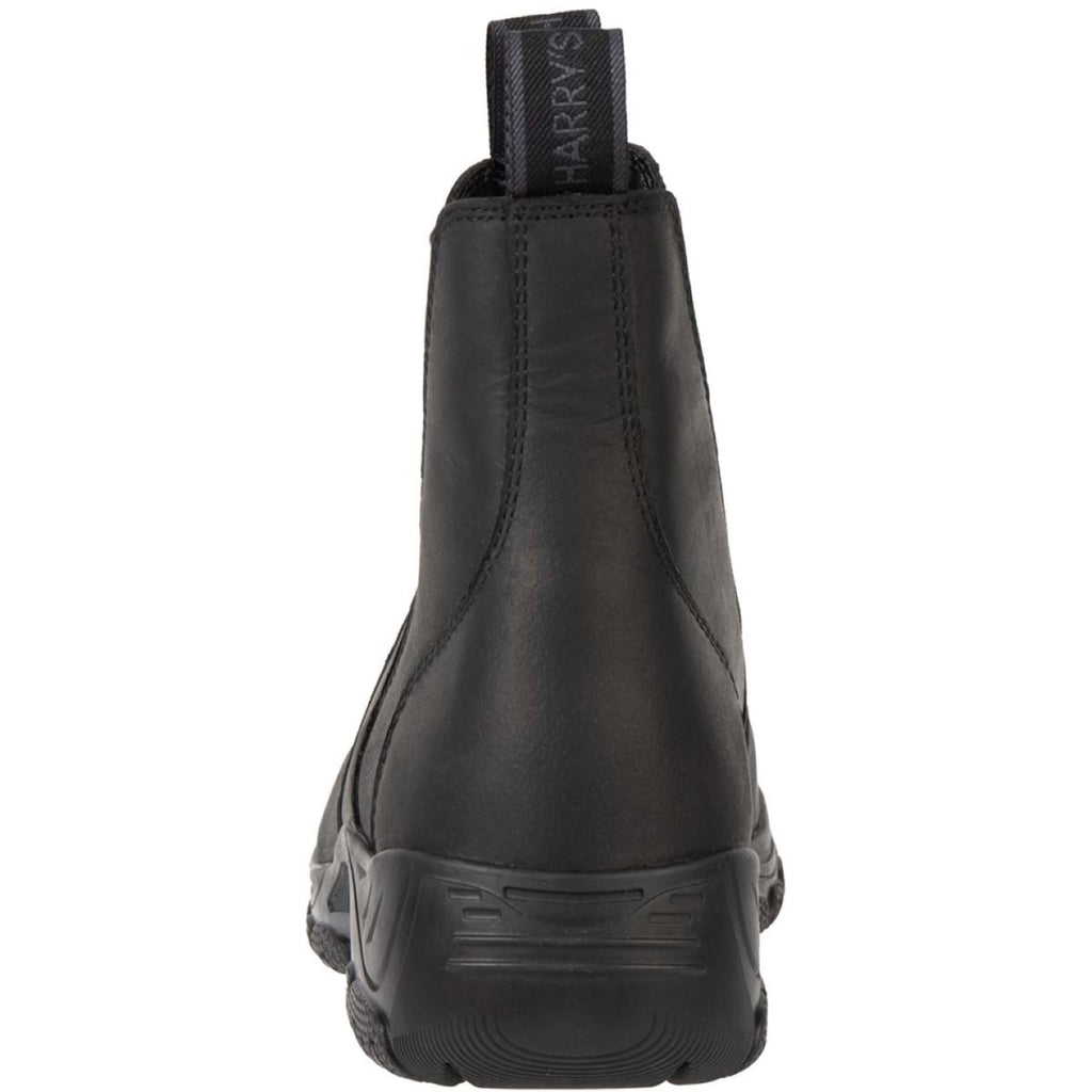Harry's Horse Stalschoenen Leder Safety Steel Toe Zwart