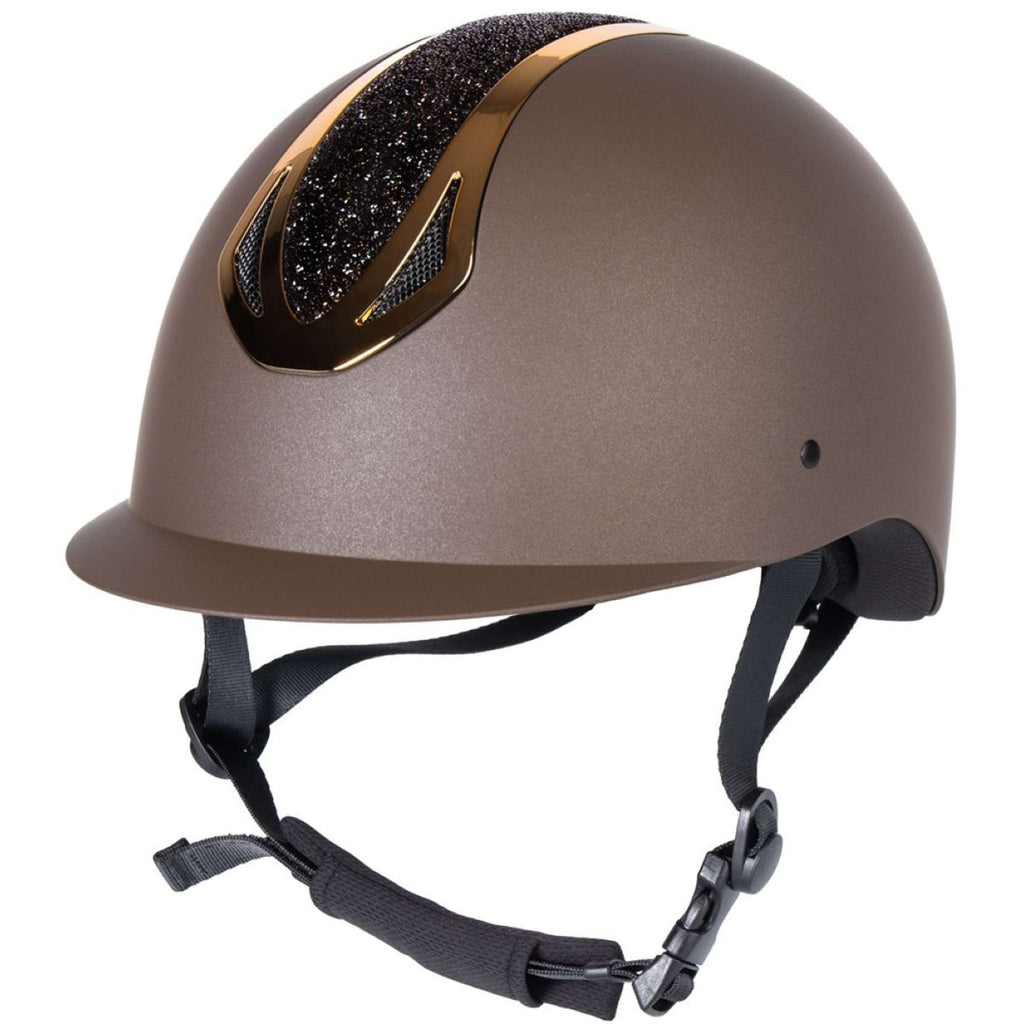Harry's Horse Cap Pro F2 Bruin/Goud