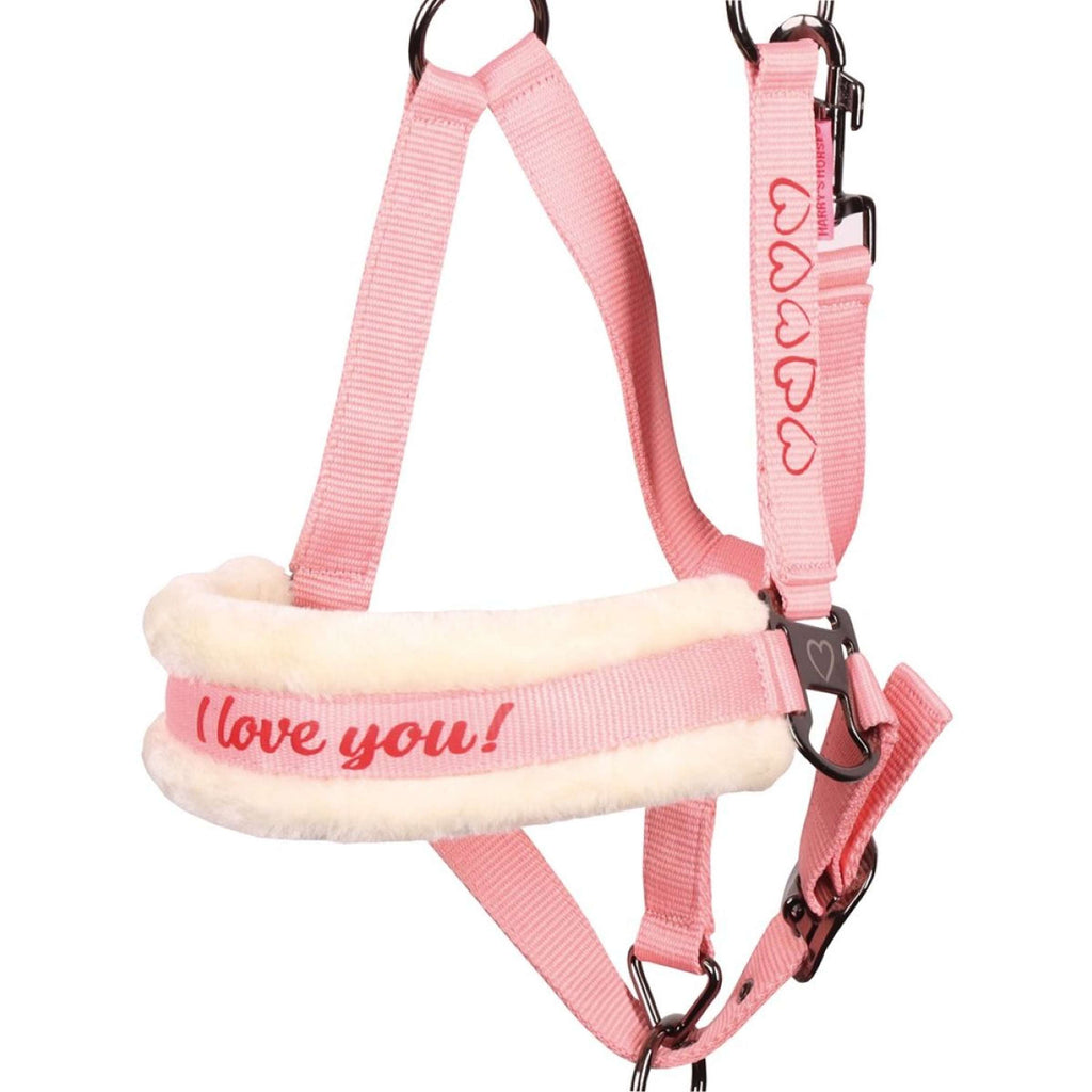 Harry's Horse Halsterset Love Roze