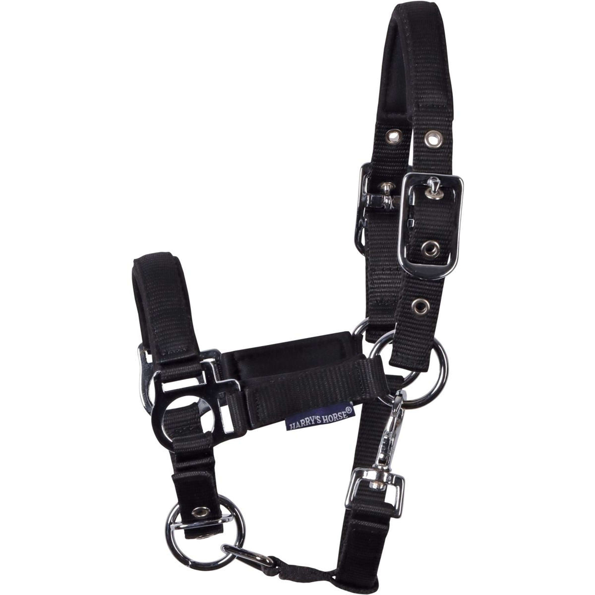 Harry's Horse Veulenhalster Padded Zwart