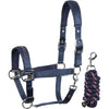 Harry's Horse Halsterset Denici Cavalli Purple Passion Satin Peacoat