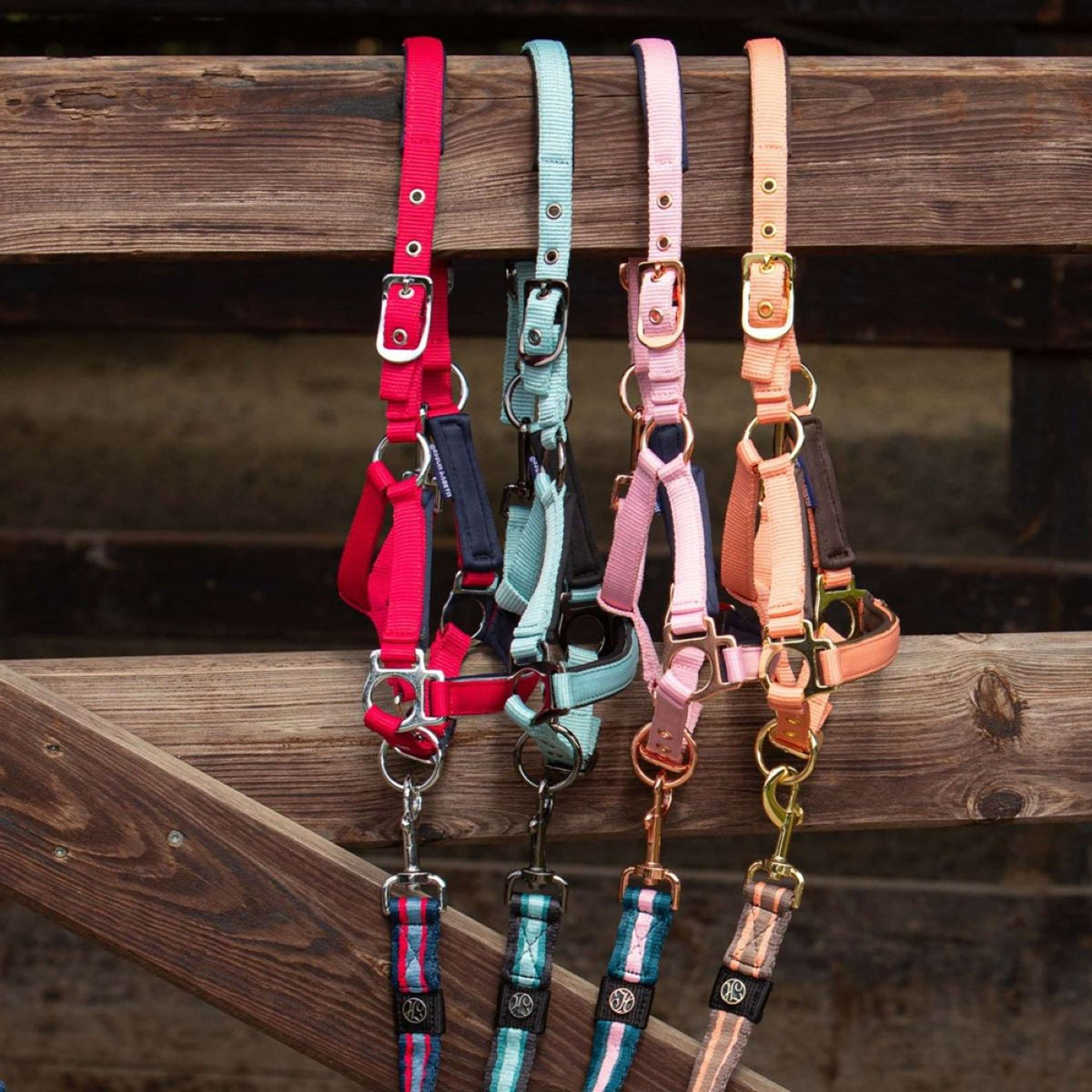 Harry's Horse Veulenhalster Metal Pink Dolphin