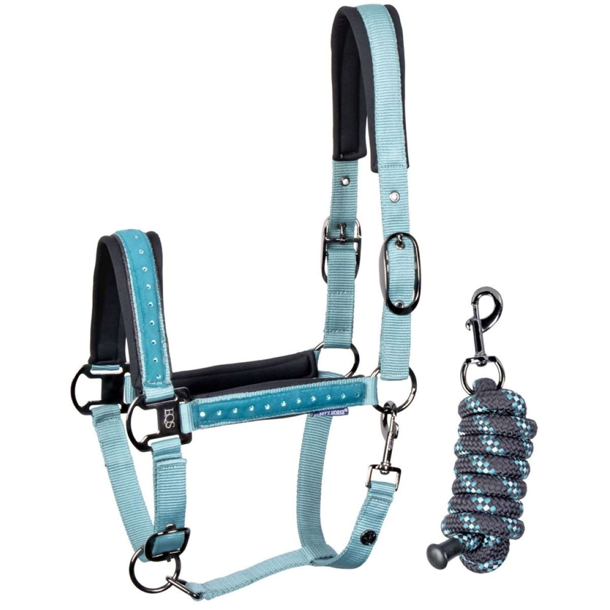 Harry's Horse Halsterset Crystal Teal
